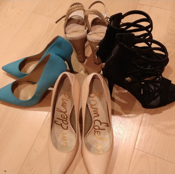 Sam Edelman Shoes - Wear a size 8? You need these heels! All 4 pairs!